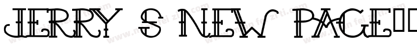 Jerry s new page字体转换